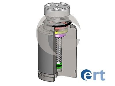 Поршень, корпус скобы тормоза ERT 151294RK для NISSAN NT400