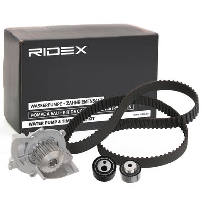 водна помпа+ к-кт ангренажен ремък RIDEX 3096W0373