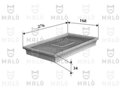 AKRON-MALÒ 1500338 Воздушный фильтр  для MINI (Мини)