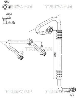 Hochdruck-/Niederdruckleitung, Klimaanlage
