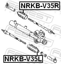 Bellow, steering NRKB-V35L