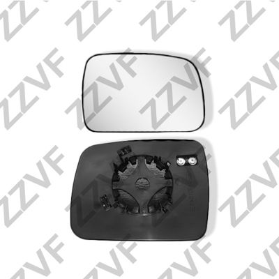 ZZVF ZVLR2103R Наружное зеркало  для LAND ROVER DISCOVERY IV (L319) 5.0 V8 4x4