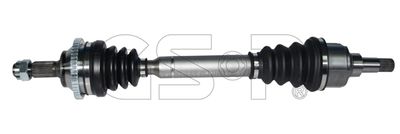 GSP 245012 Полуось в сборе  для PEUGEOT 206 Наклонная задняя часть (2A/C) 1.6 16V