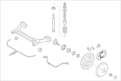 RADAUFHäNGUNG DELPHI OEVW000005712R