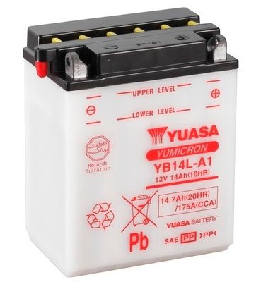 Motobaterie Yuasa Yumicron 12V, 14Ah, 175A, YB14L-A1