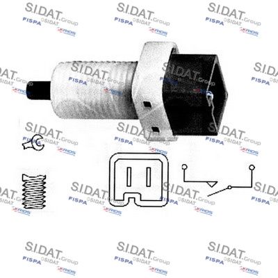 SIDAT 5.140132 Выключатель стоп-сигнала  для FIAT ULYSSE (Фиат Улссе)