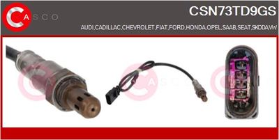 Lambda sonda CASCO CSN73TD9GS