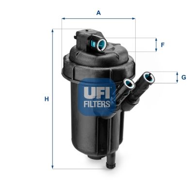 Топливный фильтр UFI 55.116.00 для OPEL AGILA