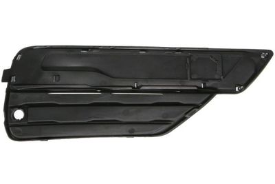 Voorbumper afdekking Voor Links (verchroomd frame, plastic, zwart) past: VOLVO XC90 II 09.14-01.20