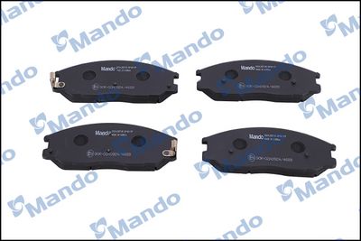 комплект спирачно феродо, дискови спирачки MANDO RMPH27