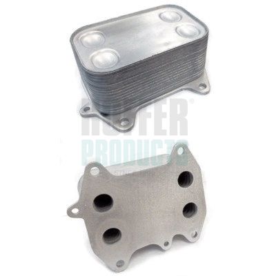 Olejový chladič, motorový olej HOFFER 8095017