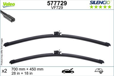 Pióro wycieraczki VALEO 577729