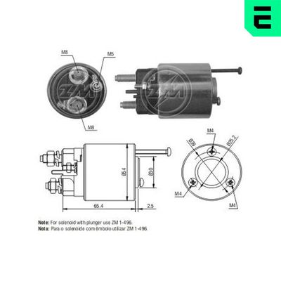 SOLENOID ELECTROMOTOR