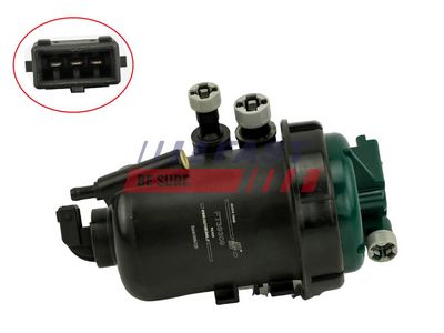 Korpusas, kuro filtras