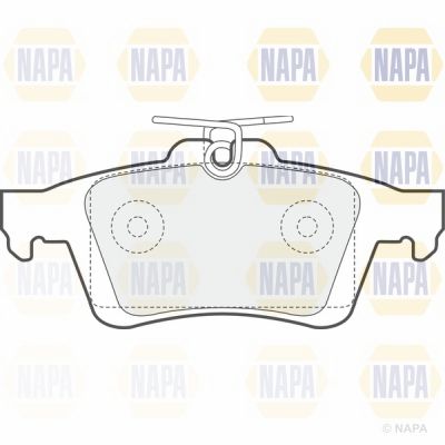 Brake Pad Set NAPA NBP1500