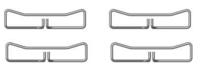 ZUBEHöRSATZ SCHEIBENBREMSBELAG TEXTAR 82511300