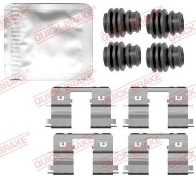 Комплектующие, колодки дискового тормоза QUICK BRAKE 109-0144 для HONDA CR-V