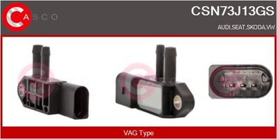 SENZOR PRESIUNE GAZE EVACUARE