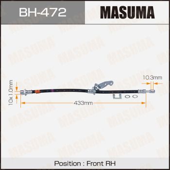 Тормозной шланг MASUMA BH-472 для HONDA CR-V