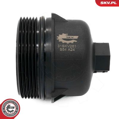 Deckel, Ölfiltergehäuse