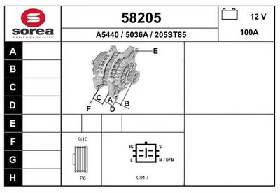 GENERATOR EAI 58205