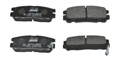 BREMSBELAGSATZ SCHEIBENBREMSE