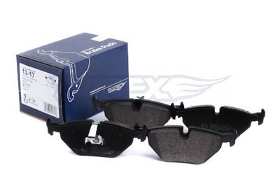 Sada brzdových doštičiek, kotúčová brzda TOMEX Brakes 1317