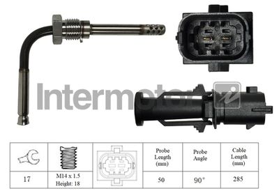 Sensor, exhaust gas temperature Intermotor 27142