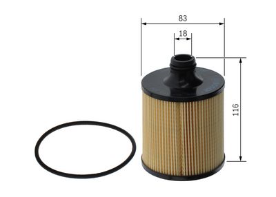 ÖLFILTER BOSCH F026407273 4