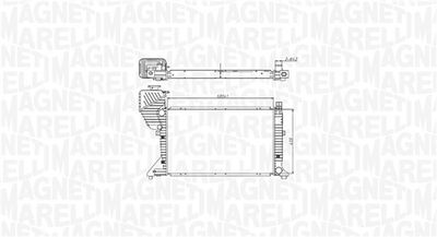MAGNETI MARELLI Kühler, Motorkühlung