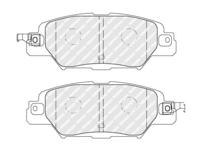 SET PLACUTE FRANA FRANA DISC FERODO FDB5116 1