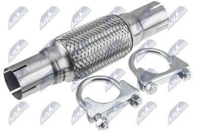 Lanksti žarna, išmetimo sistema