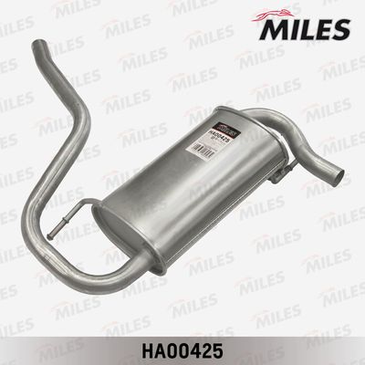 Глушитель выхлопных газов конечный MILES HA00425