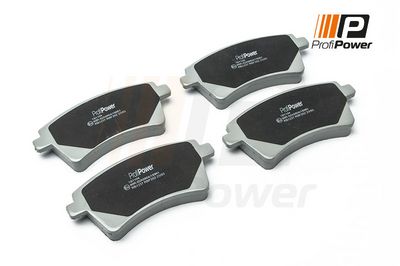 stabdžių trinkelių rinkinys, diskinis stabdys 1B1104 ProfiPower