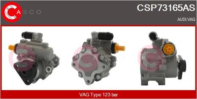 CASCO Hydraulikpumpe, Lenkung Brand New HQ (CSP73165AS)
