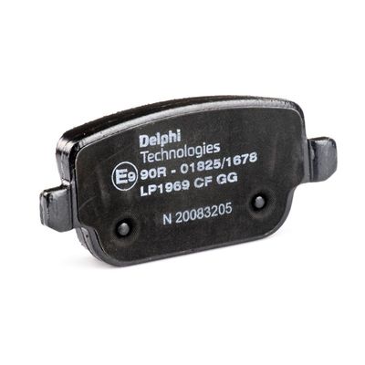 BREMSBELAGSATZ SCHEIBENBREMSE DELPHI LP1969 36