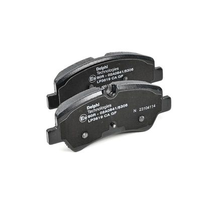BREMSBELAGSATZ SCHEIBENBREMSE DELPHI LP3619 26