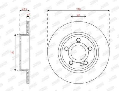 Vorschau Bremsscheibe Ansicht 2