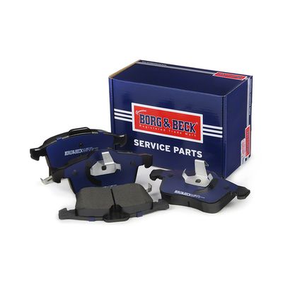 Zestaw klocków hamulcowych, hamulce tarczowe BORG & BECK BBP1875