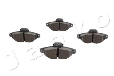 Комплект тормозных колодок, дисковый тормоз JAPKO 500087 для FIAT PANDA