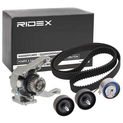 водна помпа+ к-кт ангренажен ремък RIDEX 3096W0314