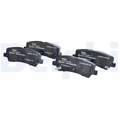Remblokken set Achter ,