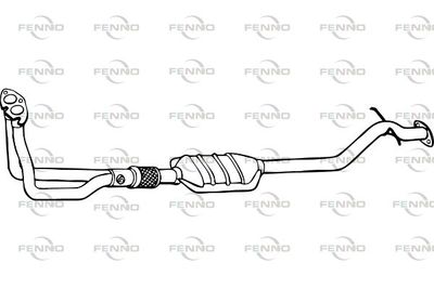 Катализатор FENNO P9521CAT для OPEL SINTRA