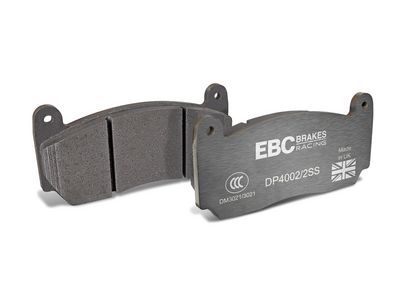 комплект спирачно феродо, дискови спирачки EBC Brakes DP4002/2SS
