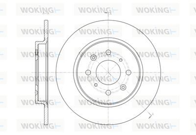 WOKING D61461.00 Тормозные диски  для HONDA JAZZ (Хонда Жазз)