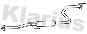 KLARIUS 260553 Глушитель выхлопных газов  для HONDA CIVIC V седан (EG, EH) 1.6 16V Vtec (EH9)