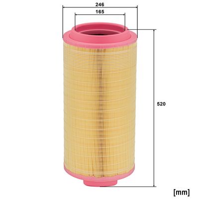 Vzduchový filtr MANN-FILTER C 25 024/1