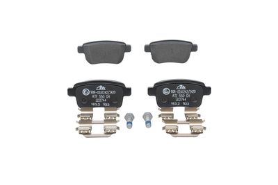 BREMSBELAGSATZ SCHEIBENBREMSE ATE 13047027442 2