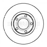 BORG & BECK BBD4263 Тормозные диски  для AUDI A8 D2 (4D2, 4D8) 3.3 TDI quattro
