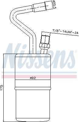 USCATOR AER CONDITIONAT NISSENS 95135 5